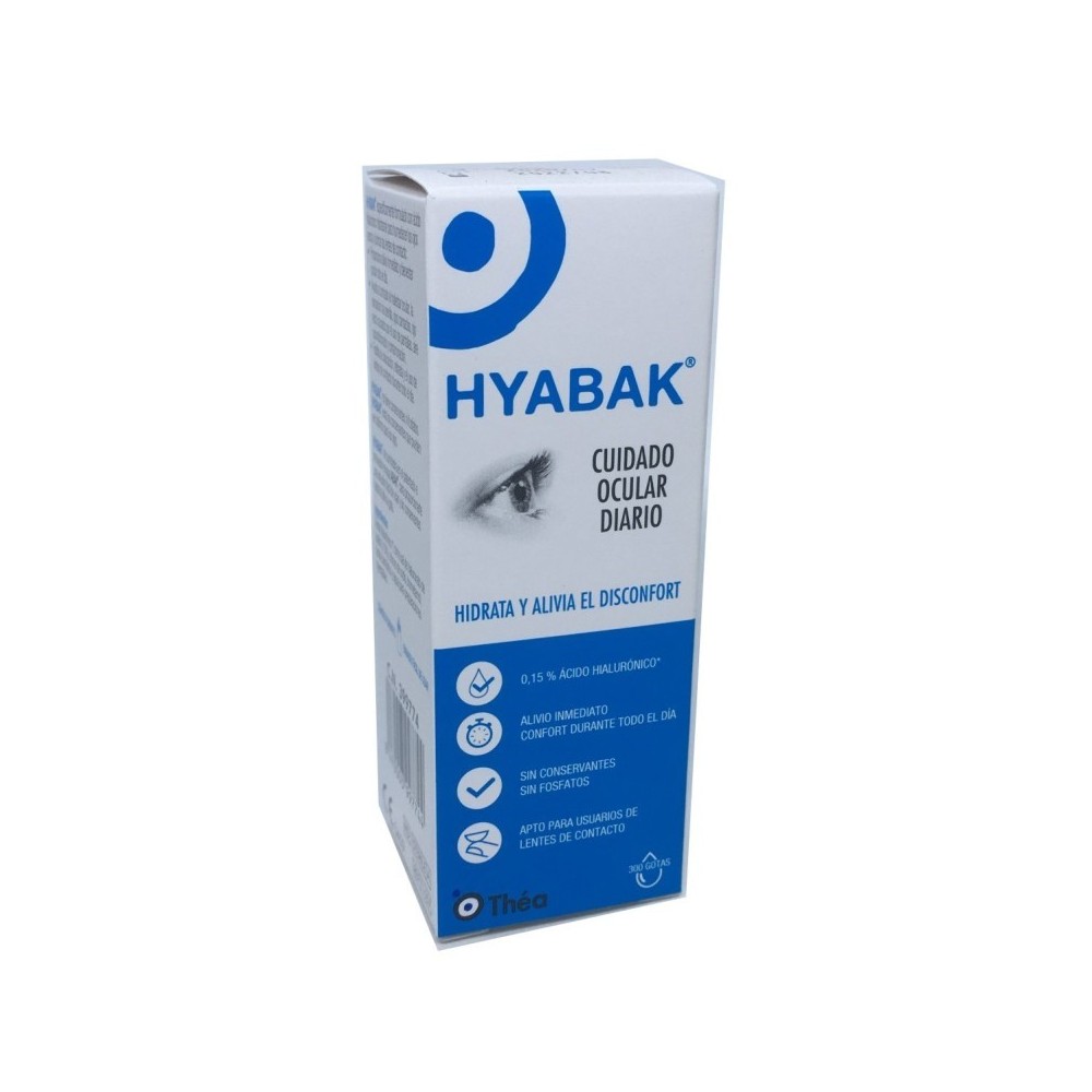 HYABAK SOLUCION OCULAR 10 ML.