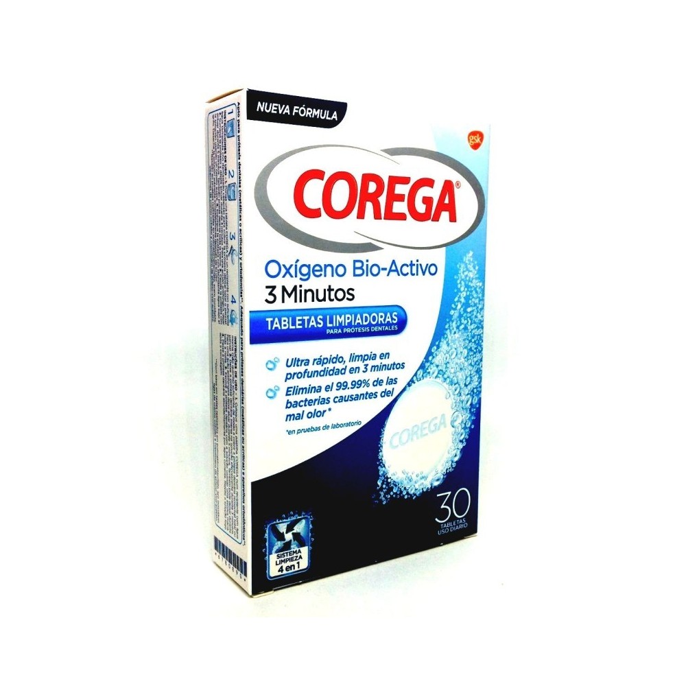 Corega Oxígeno Bioactivo 30Tab