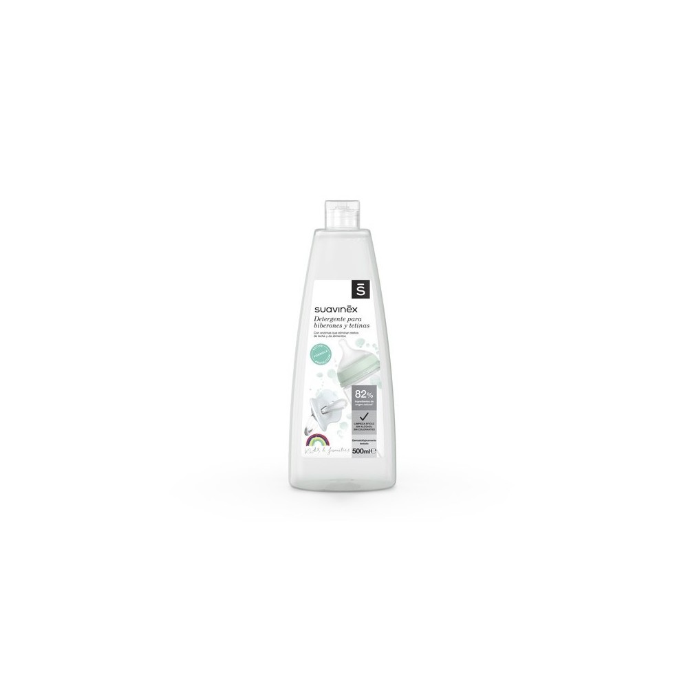 SUAVINEX DETERGENTE BIBERONES 500ML.