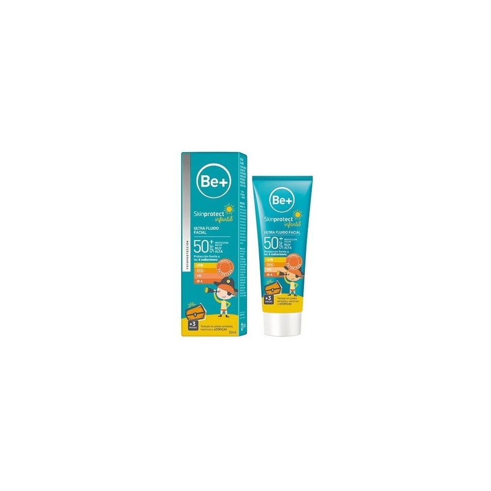 Be+ Solar Ultra Fluído Facial  Infantil SPF50+ 50ml