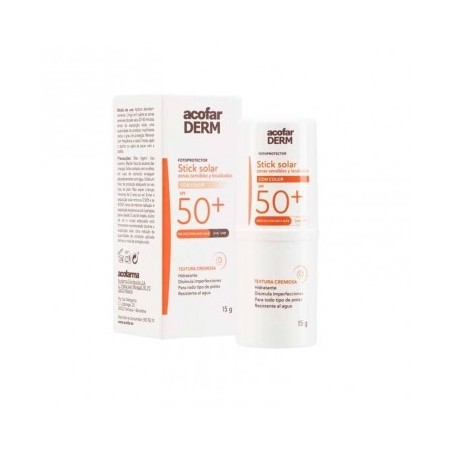 Solar Stick Zonas Sensibles SPF50+ Acofar Nesira