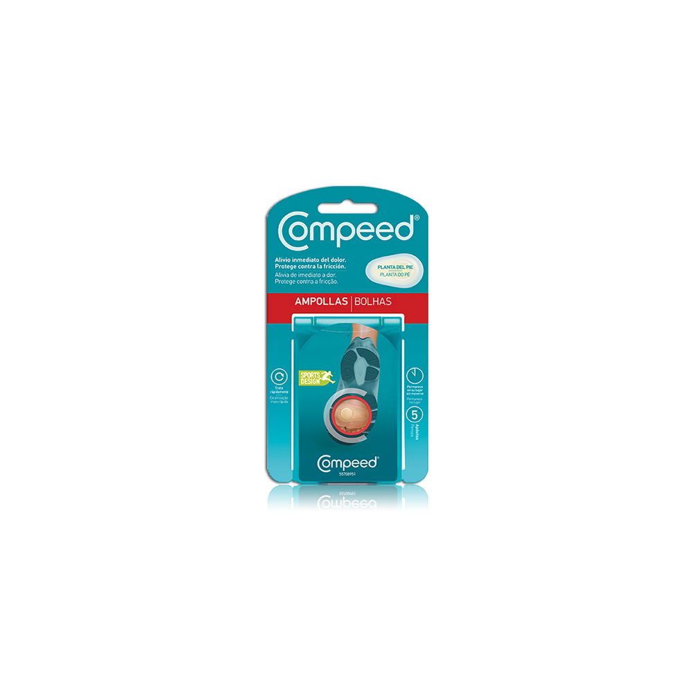 COMPEED AMPOLLAS PLANT.PIE 5U.