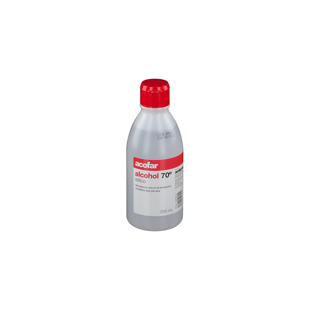 ALCOHOL 70º 250 ML      ACOFAR