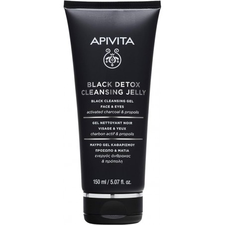 Apivita Limpiador Detox Negro 150ml