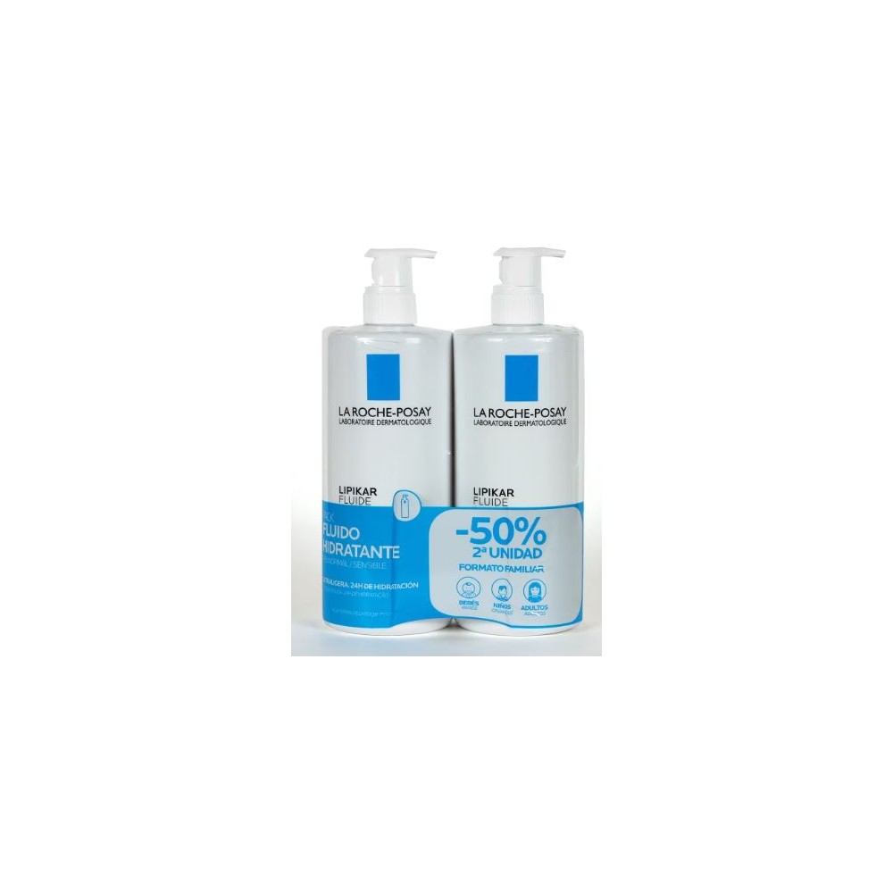 Lipikar Fluido hidratante Duplo 2x750ml La Roche Posay