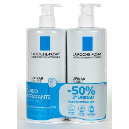 Lipikar Fluido hidratante Duplo 2x750ml La Roche Posay