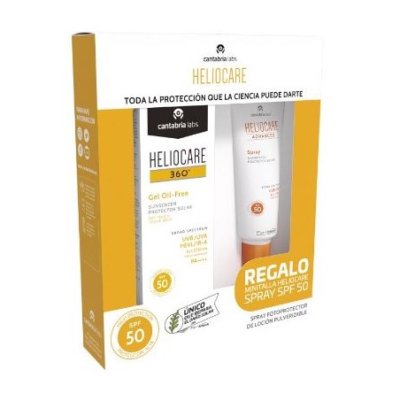 HELIOCARE PACK 360º GEL OF SPF50+SPRAY SPF50