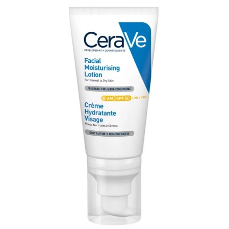 CERAVE LOCION HID.FACIAL SPF50